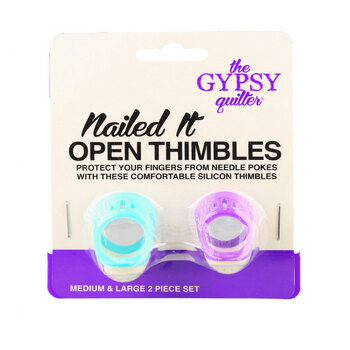 Nailed It - Open Thimbles by The Gypsy Quilter, Image