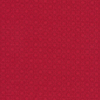 Modern Melody Basics 1063-88 Red by Henry Glass Fabrics, Image