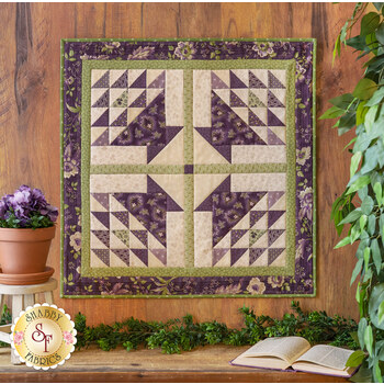 SAMPLE - Baskets Wall Hanging - Purple Passion