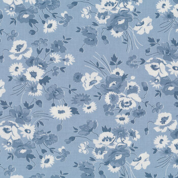 Nantucket Summer 55260-24 Light Blue by Camille Roskelley for Moda Fabrics, Image