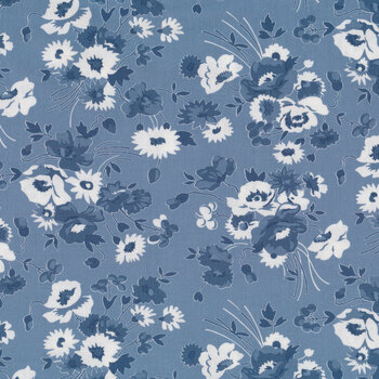 Nantucket Summer 55260-25 Lake by Camille Roskelley for Moda Fabrics, Image