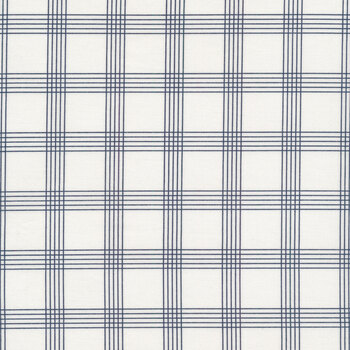 Nantucket Summer 55262-11 Cream Navy by Camille Roskelley for Moda Fabrics, Image