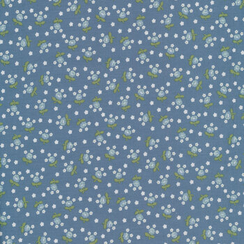 Nantucket Summer 55266-15 Lake by Camille Roskelley for Moda Fabrics, Image