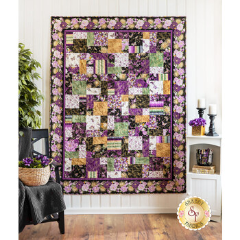  Easy as ABC and 123 Quilt Kit - Majestic, Image