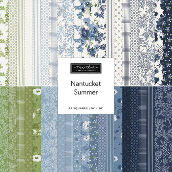 Nantucket Summer  Layer Cake by Camille Roskelley for Moda Fabrics - RESERVE, Image