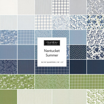 Nantucket Summer  36 FQ Set by Camille Roskelley for Moda Fabrics , Image