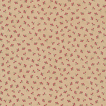 Poinsettia Plaza 44298-21 Parchment by 3 Sisters for Moda Fabrics REM, Image