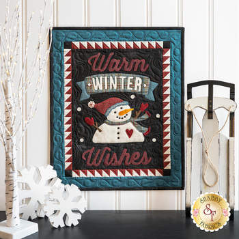  Chalk It Up Wall Hanging Kit - January - Wool, Image