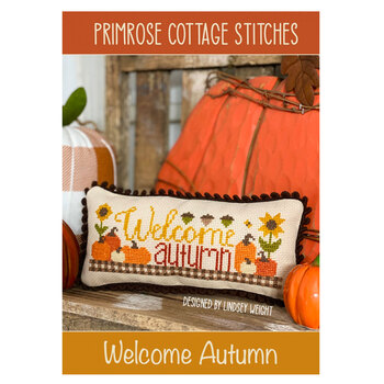 Welcome Autumn Cross Stitch Pattern, Image