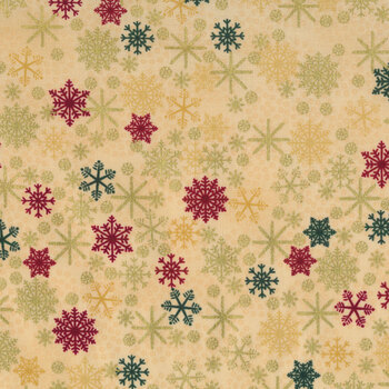 Stof Christmas - Star Sprinkle 4599-204 by Stof Fabrics, Image