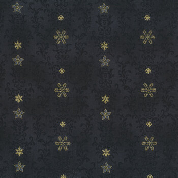 Stof Christmas - Star Sprinkle 4599-916 by Stof Fabrics, Image