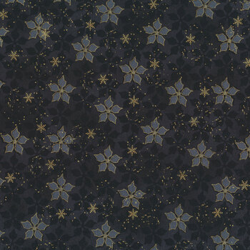 Stof Christmas - Star Sprinkle 4599-919 by Stof Fabrics REM, Image