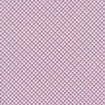 Bee Ginghams C12555-PLUM by Lori Holt for Riley Blake Designs, Image