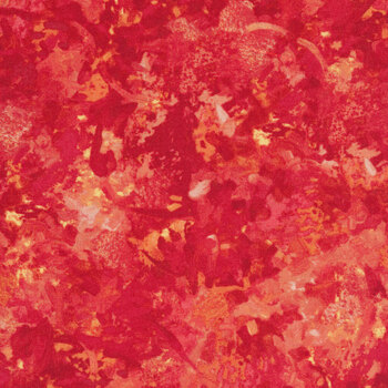 Chroma 9060-23 Fire Coral by Deborah Edwards for Northcott Fabrics, Image