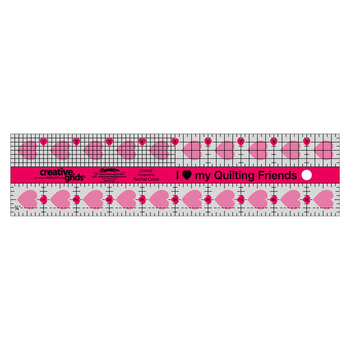 Creative Grids I Love My Quilting Friends Ruler - 2-1/2