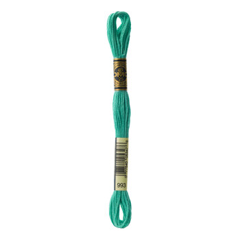 DMC 993 Very Light Aquamarine - 6 Strand Embroidery Floss, Image