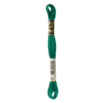 DMC 991 Dark Aquamarine - 6 Strand Embroidery Floss