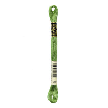 DMC 989 Forest Green - 6 Strand Embroidery Floss, Image