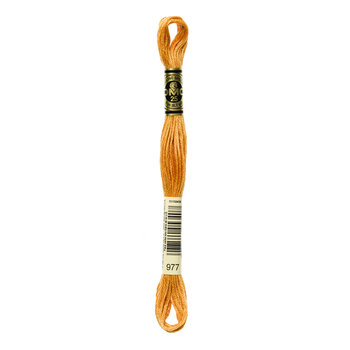 DMC 977 Light Gold Brown - 6 Strand Embroidery Floss