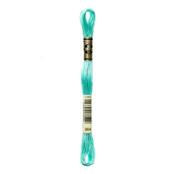 DMC 964 Light Sea Green - 6 Strand Embroidery Floss, Image