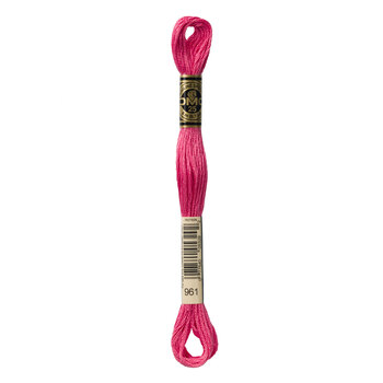 DMC 961 Dark Dusty Rose - 6 Strand Embroidery Floss, Image