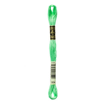 DMC 954 Nile Green - 6 Strand Embroidery Floss