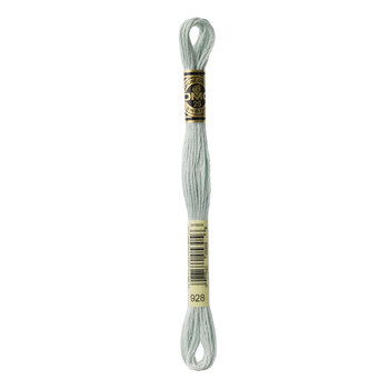 DMC 928 Very Light Grey Green - 6 Strand Embroidery Floss