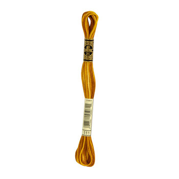 DMC 111 Variegated Mustard - 6 Strand Embroidery Floss, Image