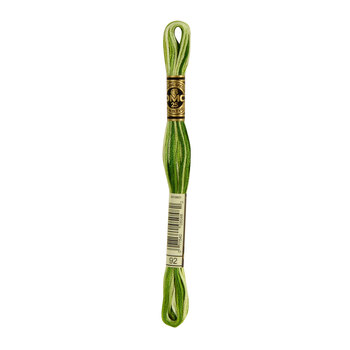 DMC 92 Variegated Avocado - 6 Strand Embroidery Floss, Image