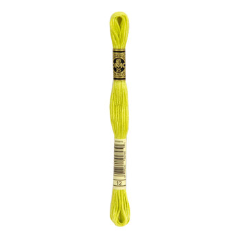 DMC 12 Tender Green - 6 Strand Embroidery Floss, Image