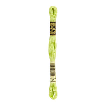 DMC 15 Apple Green - 6 Strand Embroidery Floss