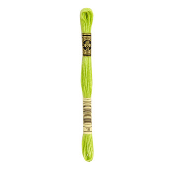 DMC 16 Light Chartreuse - 6 Strand Embroidery Floss