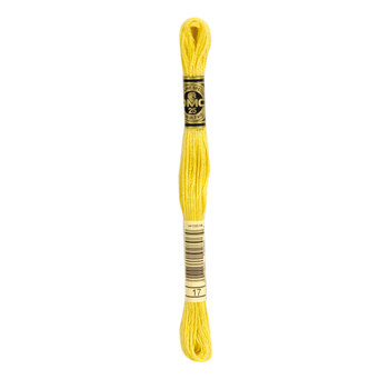 DMC 17 Light Yellow Plum - 6 Strand Embroidery Floss, Image