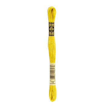 DMC 18 Yellow Plum - 6 Strand Embroidery Floss