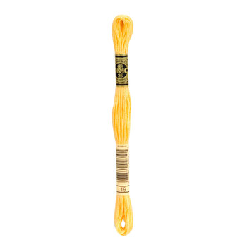 DMC 19 Medium Light Autumn Gold - 6 Strand Embroidery Floss