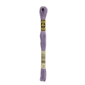 DMC 28 Medium Light Eggplant - 6 Strand Embroidery Floss, Image