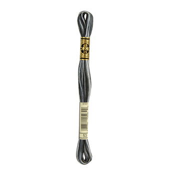 DMC 53 Variegated Steel Gray - 6 Strand Embroidery Floss