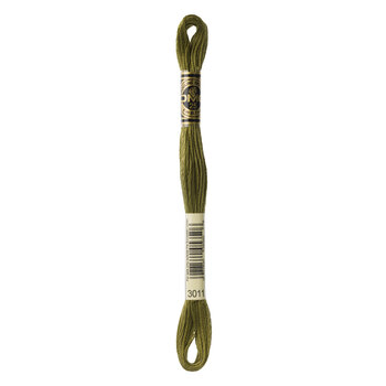 DMC 3011 Dark Khaki Green - 6 Strand Embroidery Floss