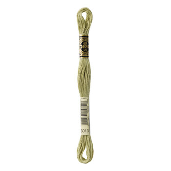 DMC 3013 Light Khaki Green - 6 Strand Embroidery Floss