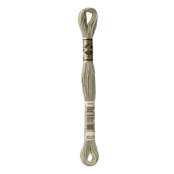 DMC 3023 Light Brown Gray - 6 Strand Embroidery Floss, Image