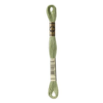 DMC 3053 Green Gray - 6 Strand Embroidery Floss