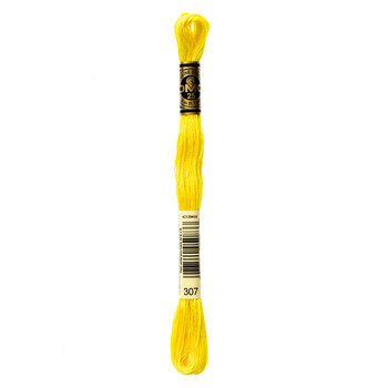 DMC 307 Lemon - 6 Strand Embroidery Floss