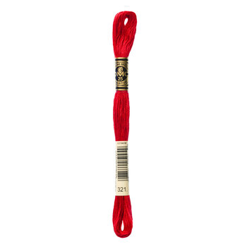 DMC 321 Christmas Red - 6 Strand Embroidery Floss