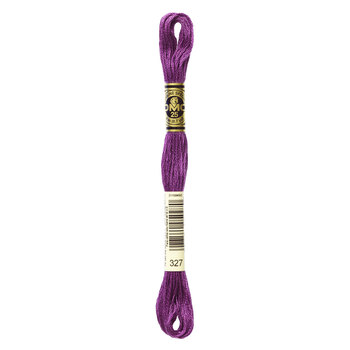 DMC 327 Dark Dark Violet - 6 Strand Embroidery Floss