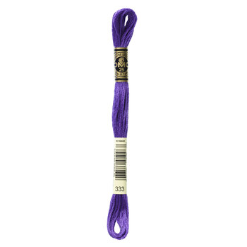 DMC 333 Very Dark Blue Violet - 6 Strand Embroidery Floss, Image