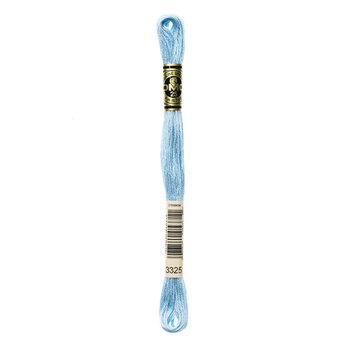 DMC 3325 Light Baby Blue - 6 Strand Embroidery Floss