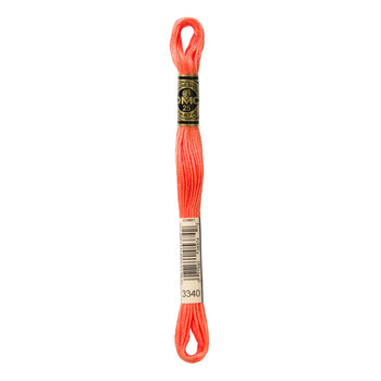 DMC 3340 Medium Apricot - 6 Strand Embroidery Floss