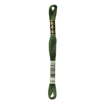 DMC 3362 Dark Pine Green - 6 Strand Embroidery Floss