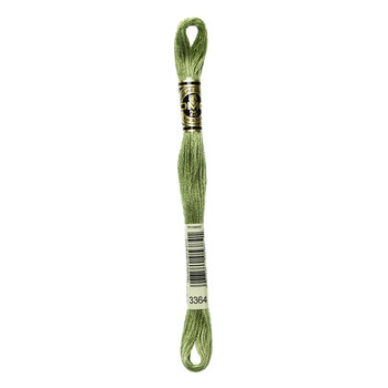 DMC 3364 Pine Green - 6 Strand Embroidery Floss, Image