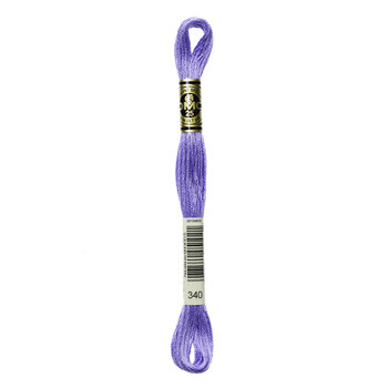 DMC 340 Medium Blue Violet - 6 Strand Embroidery Floss, Image